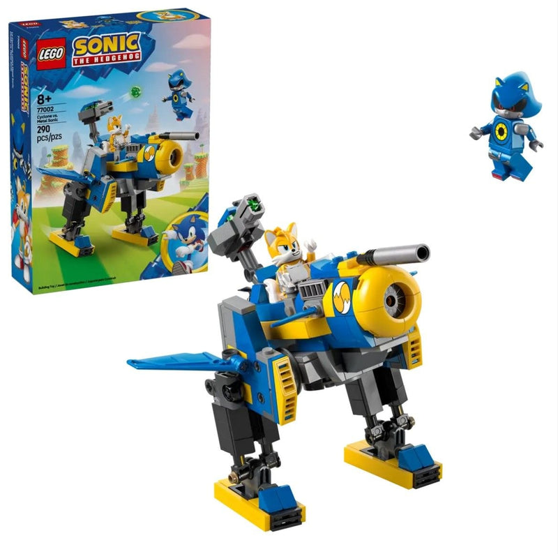 Sonic Cyclone vs. Metal Sonic - 77002, 290-pcs, Ages 8+ X3035
