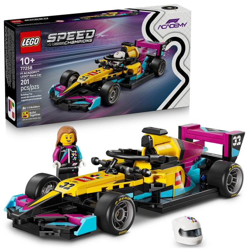 Speed Champions F1 ACADEMY Race Car - 77258, 201-pcs, Ages 10+ B9311