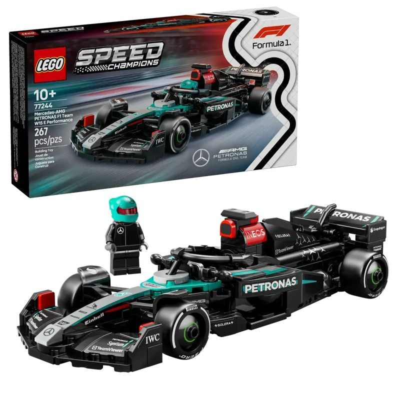 Speed Champions -AMG W15 F1 Race Car - 77244, 267-pcs, Ages 10+ L8476