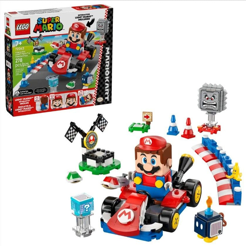 Kart – Interactive & Standard Kart - 72043, 278-pcs, Ages 7+ D9500