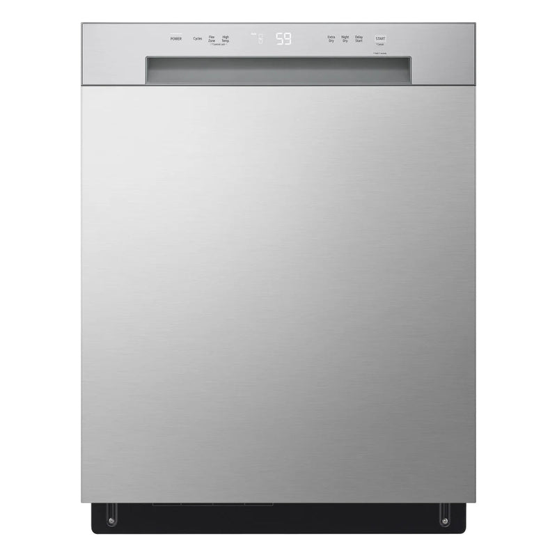 LG 24 in. Stainless Steel Front Control Dishwasher with LoDecibel Operation and Dynamic Drys V7497
