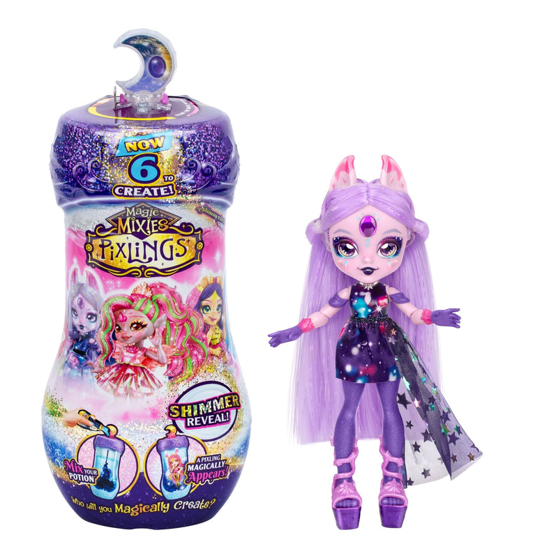 Magic Mixies Tiggz the Lightning Tiger Pixling S2 W2 6.5-in Fashion Doll for Ages 5+ I9296