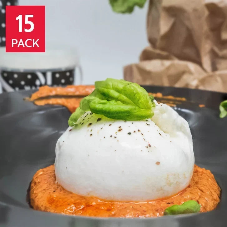 Maldera Burrata Cheese 100 g (3.5 oz) 15 pack M2287