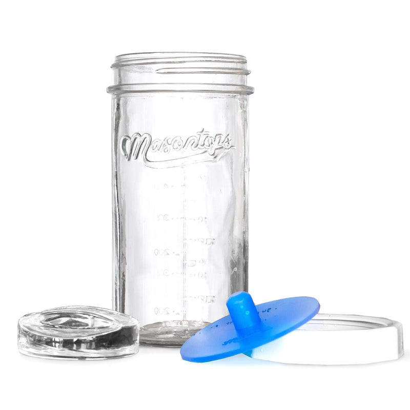 Vegetable Fermentation Starter Kit with 709-mL Jar, Glass Weight and Fermenting Lid T2643