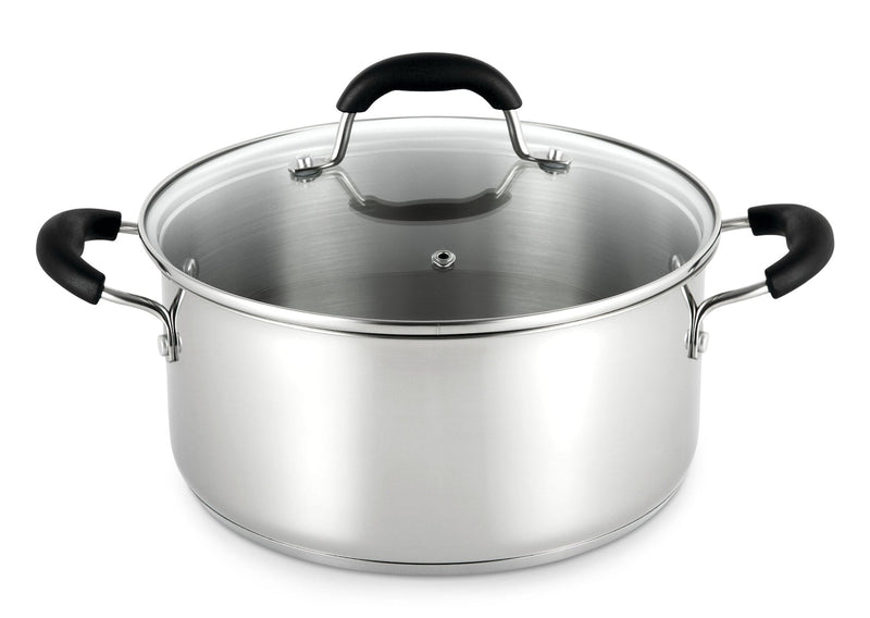 Dutch Oven, 18/10 Stainless Steel, Dishwasher Safe, 5-qt W6650