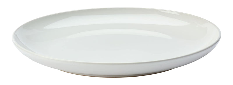 Essential Coupe Stoneware Dinner Plate, 1-pc, Bright White T2074