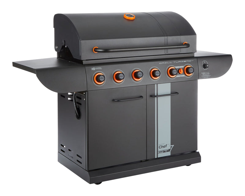 Grill Turismo 680 7-Burner Convertible LP Gas BBQ U5278
