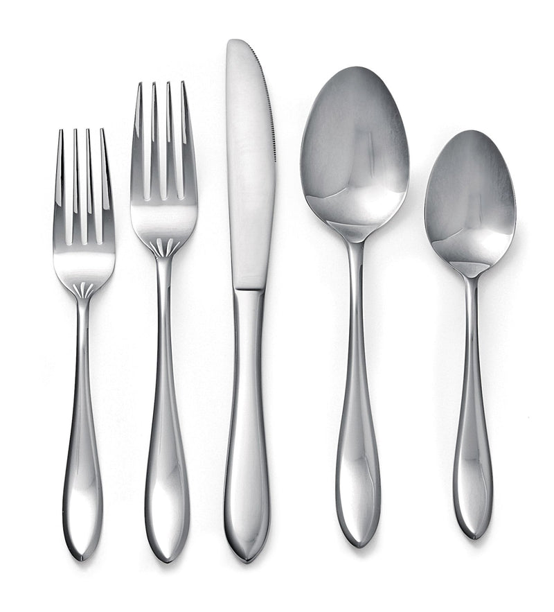Point Stainless Steel Flatware Set, Serves 4, 20-pc L9762