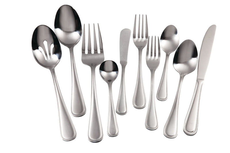 Stainless Steel Flatware Set, Serves 8, 45-pc G1207