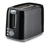 Wide Slots Toaster with 7 Settings, Black, 2-Slices