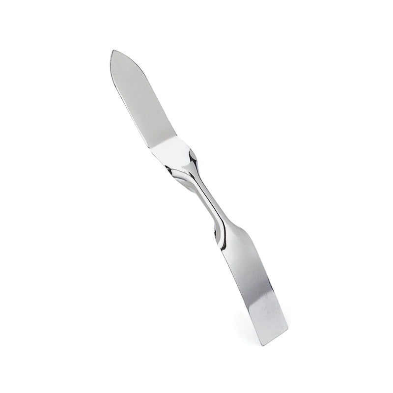 2-in-1 Carbon Steel Chrome Plated Patching Knife For Plaster, Stucco & Concrete H3042
