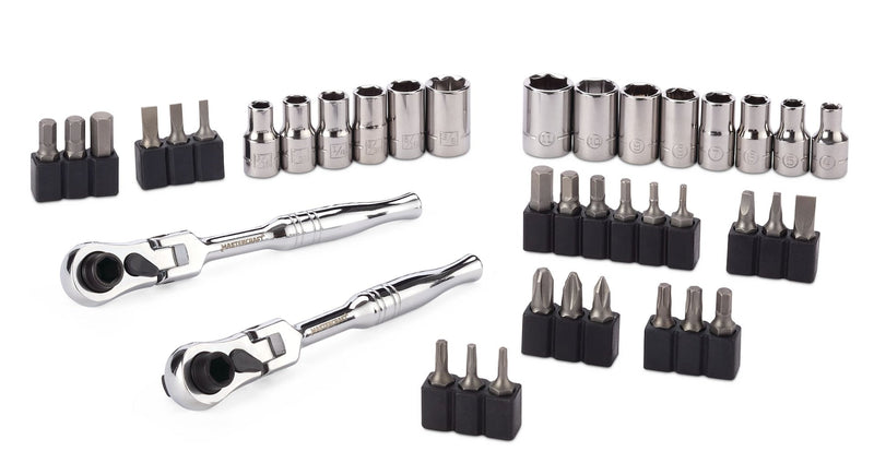 39 Piece 1/4" Micro Ratchet/Driver Set M8778