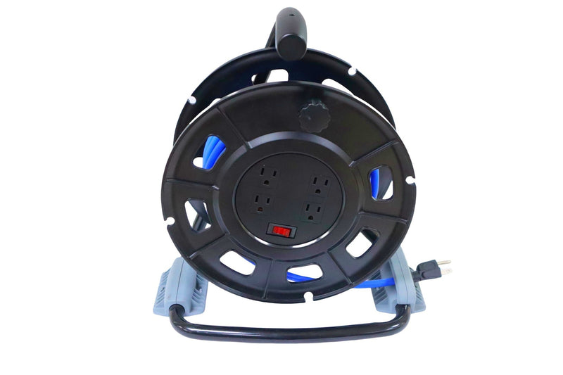 50-ft 14-Gauge Black Cord Reel with Stand L3250