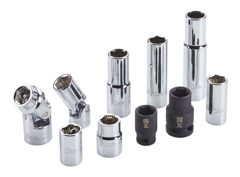 10-mm Socket Rail, 10-pc H5715