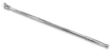 1/2-in Drive Flexhead Breaker Bar, Nickel-Chrome Plating, 24-in