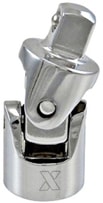 1/2-in Drive Universal Joint Socket, CRV, Nickel-Chrome Plating V7231