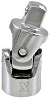 1/4-in Drive Universal Joint Socket, CRV, Chrome Plating E2707