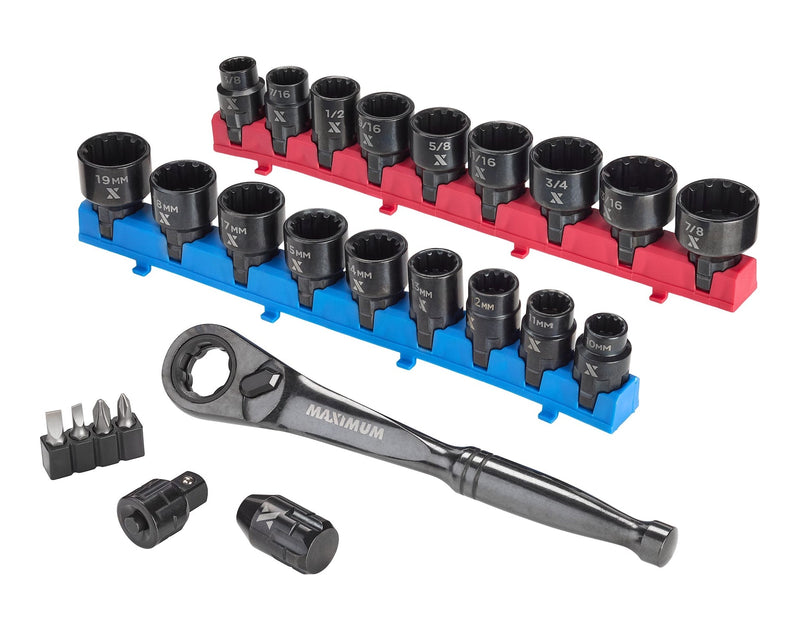 25 Piece 3/8" Drive Pass-Thru Socket Set K3668