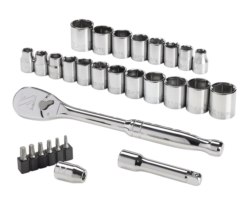 29 Piece 3/8" Drive Metric Socket Set O1165