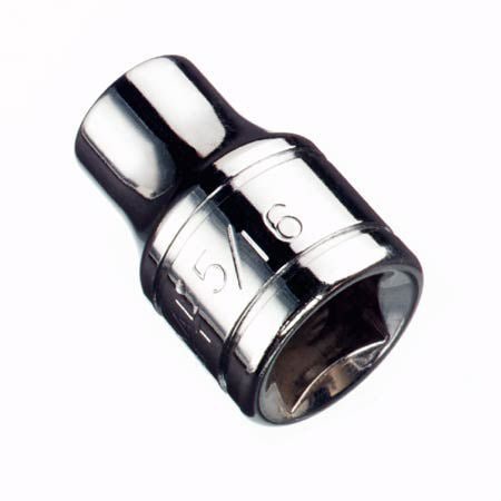 3/8-in Drive Assorted Sizes Regular Socket, 6-Point, Nickel-Chrome Plating L3215