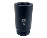 8 Piece 3/4" Deep Impact Socket Metric