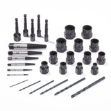Bolt Remover Set, 30-pc, SAE/Metric