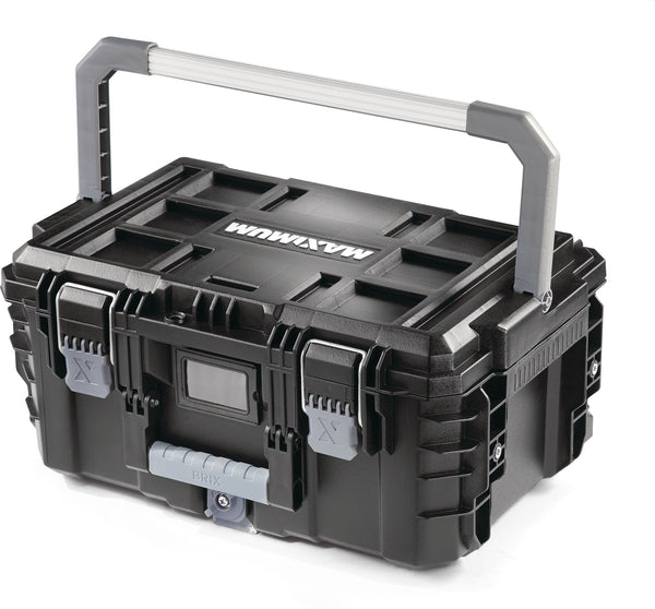 Brix Modular Portable Medium Toolbox/Tool Storage, IP65, 23x16x11-in K5233