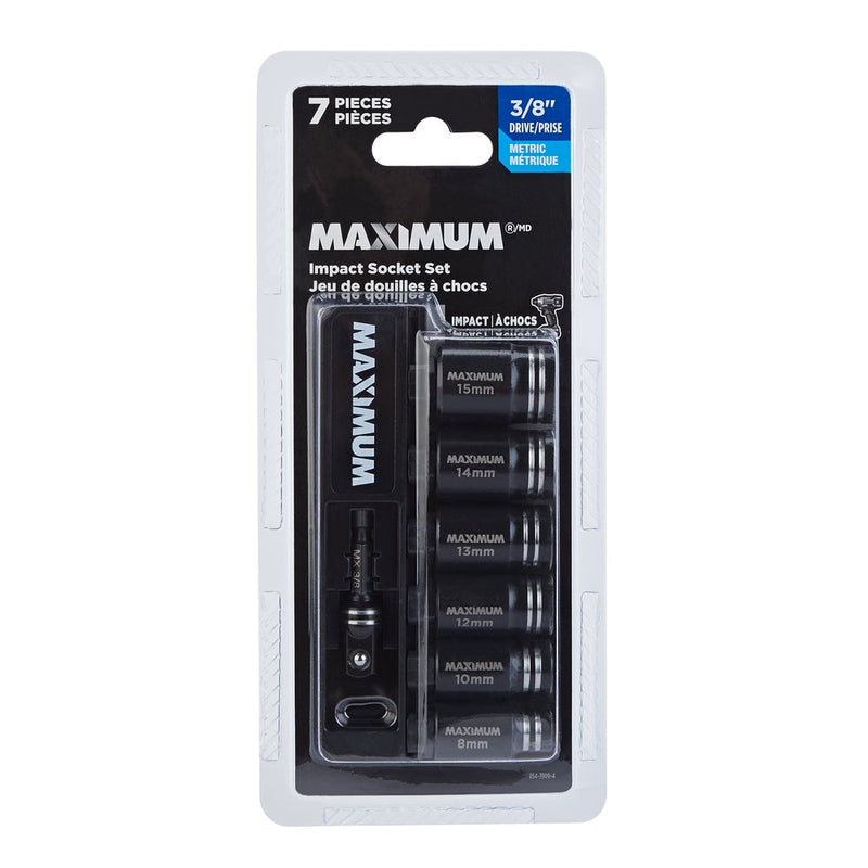 Impact Driver Socket Set, Metric, 7-pc Y5906