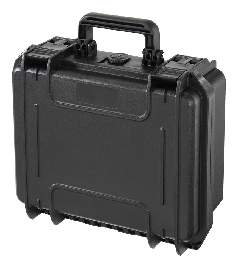 Portable IP67 Waterproof Storage Case with Foam Layers, Small, Black J2874