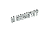 Universal Socket Set, 1/4-in, 12-pc