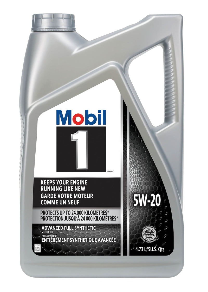 5W20 Synthetic Engine/Motor Oil Set, 4.73-L + 1-L P8129