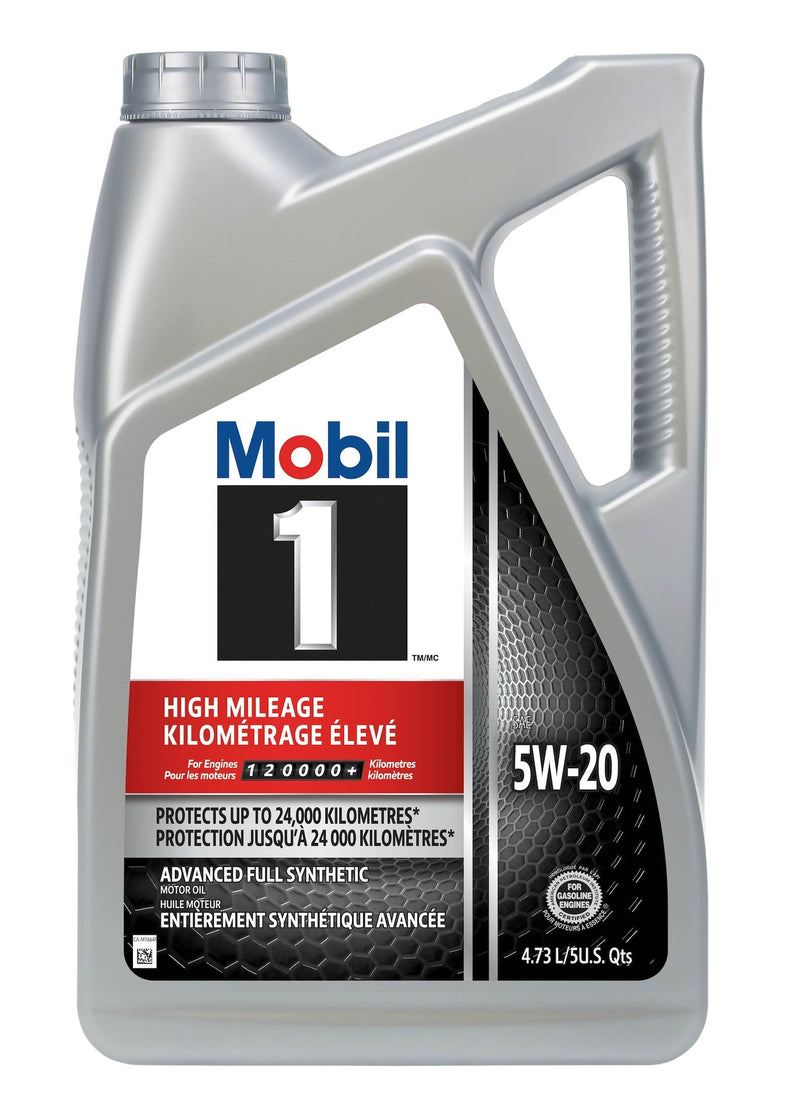 High Mileage 5W20 Synthetic Engine/Motor Oil, 4.73-L M6906