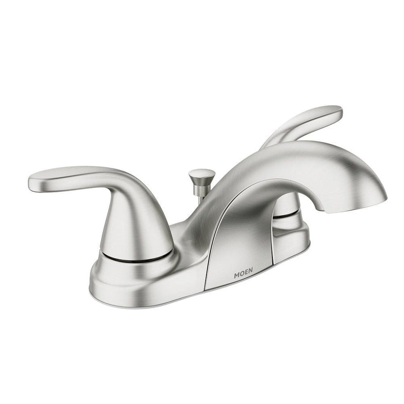 Adler Double Handle Bathroom Faucet, Spot-resistant Brushed Nickel A1656