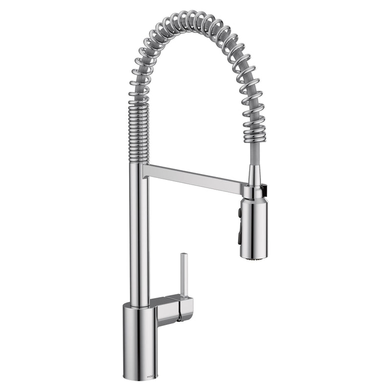 Align Single Handle High Arc Pull Down Sprayer Kitchen Faucet, Chrome U8262