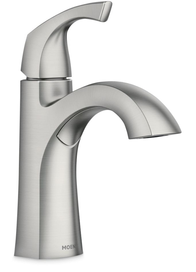 Lindor Single Handle Bathroom Faucet, Spot-resistant Brushed Nickel U5811