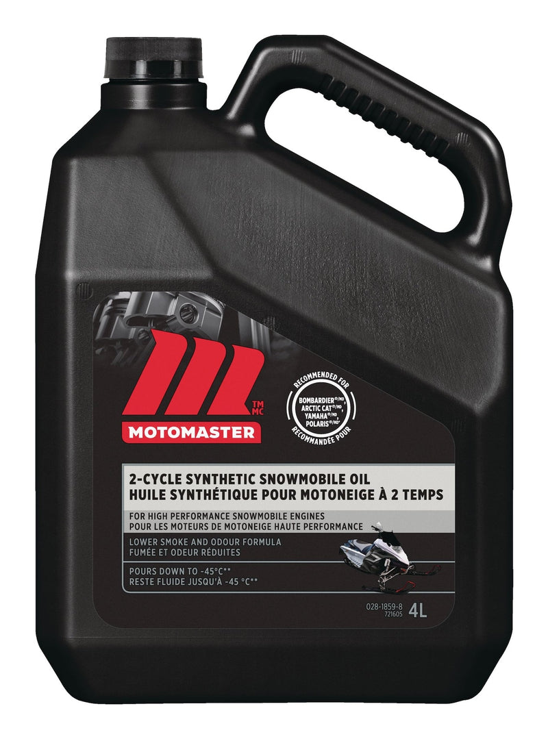 Synthetic 2-Stroke Snowmobile Oil, 4-L G2373