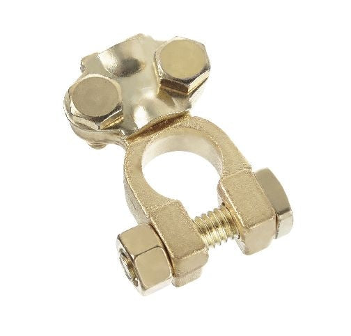 Top Post Battery Terminal, Brass N9304