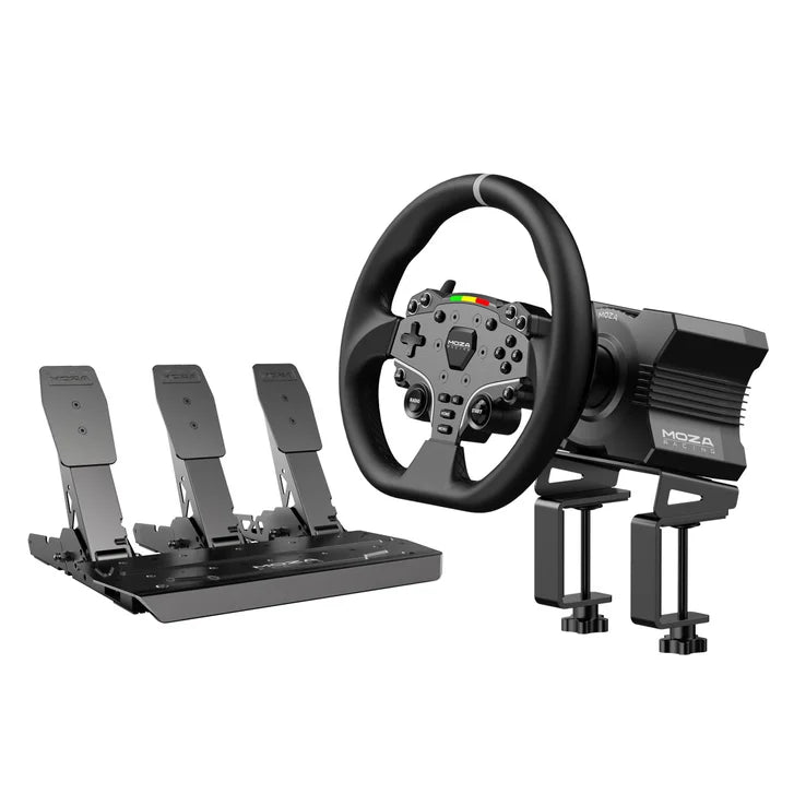 MOZA R5 All-in One PC Gaming Racing Simulator Bundle with Clutch G4886