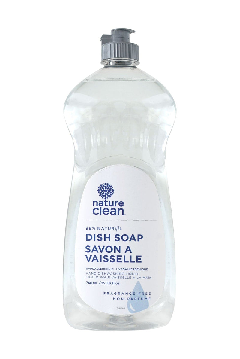 Liquid Dish Soap, Fragrance Free, 740-mL B1504