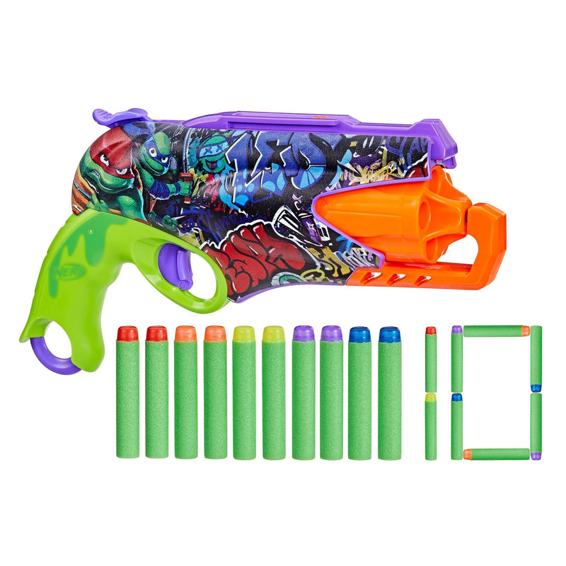 Inked Teenage Mutant Ninja Turtles 5-Dart Blaster O8133