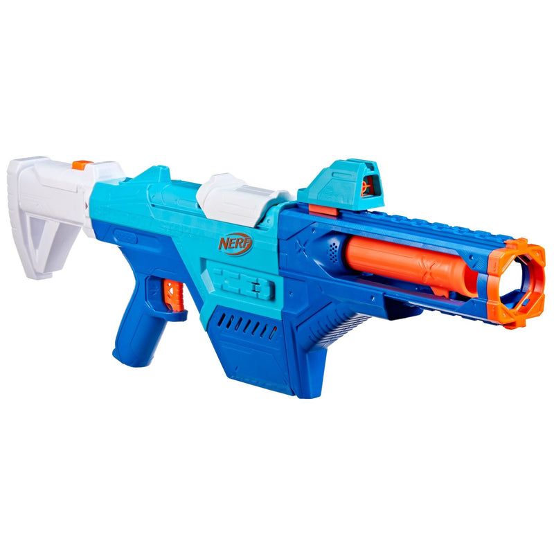 N Series Shadow Storm Dart Blaster, 6-in-1 Customization, Includes 24-Darts, Ages 8+ K3485