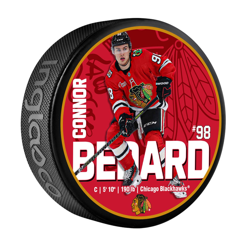 Connor Bedard Hockey Puck, 6-oz L3066
