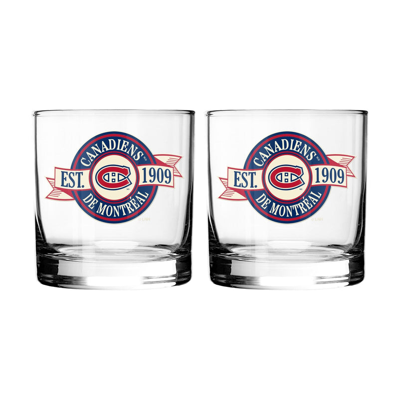Hockey Rocks Glass, 2-pk N5362