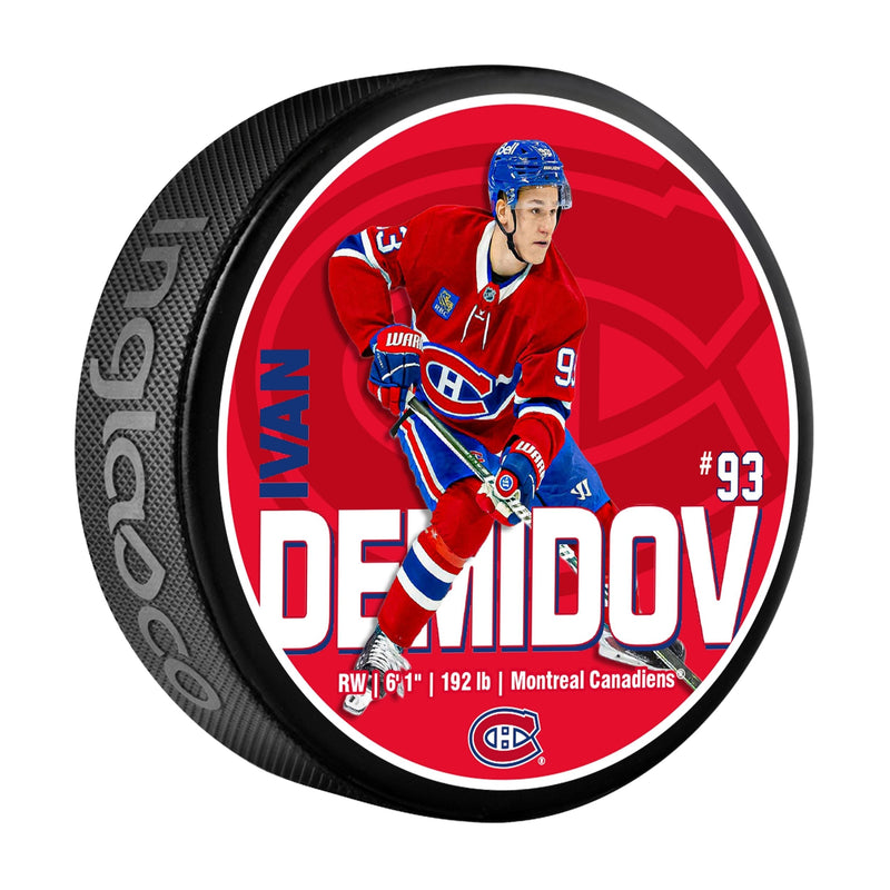 Ivan Demidov Hockey Puck, 6-oz A3531