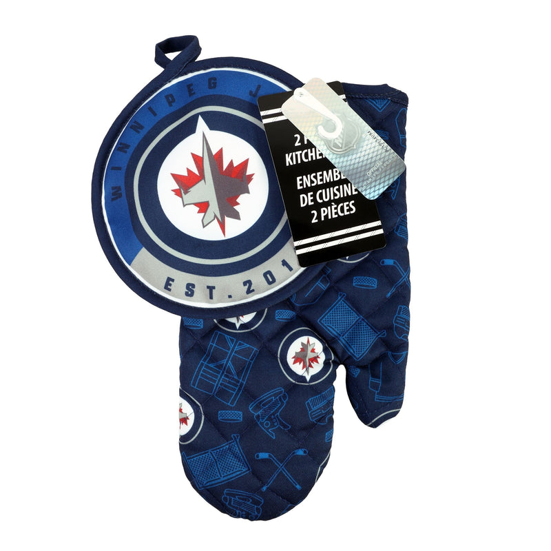 Kitchen Oven Mitt Pot Holder Set, 2-pc T0630