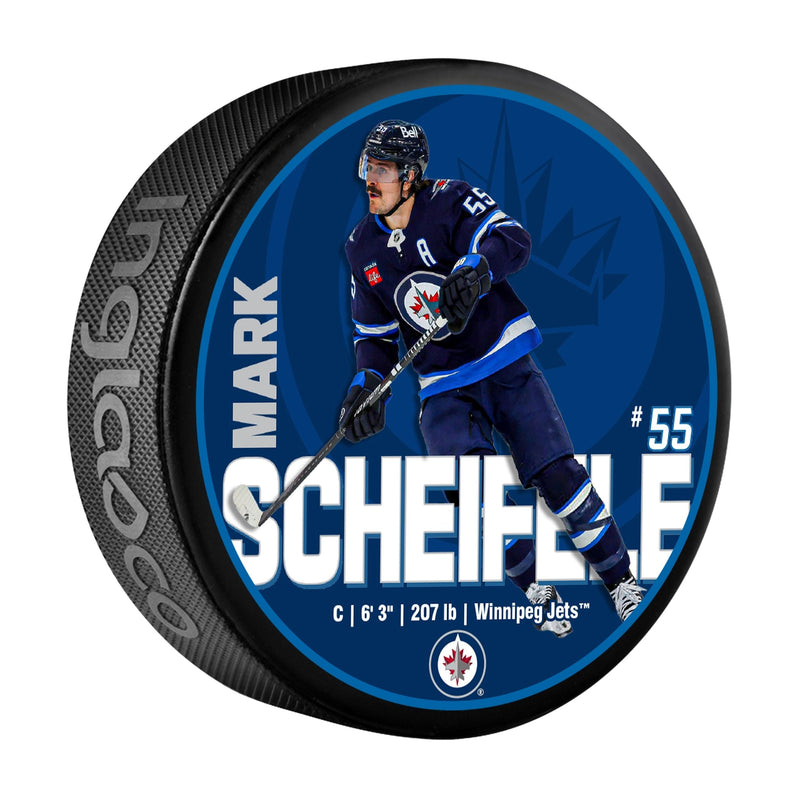 Mark Scheifele Hockey Puck, 6-oz P8246