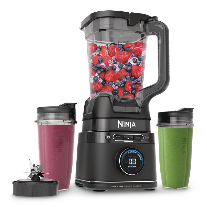 Duo Blender with 72-oz Full-Size Pitcher & Pre-Set Programs, Includes Two 24-oz Single-Serve Cups, 1800W U5212