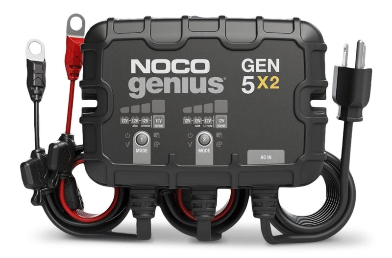 GEN5X2 Onboard Smart Battery Charger/Maintainer/Desulfator, 2-Bank, 10-Amp, 12V O9981
