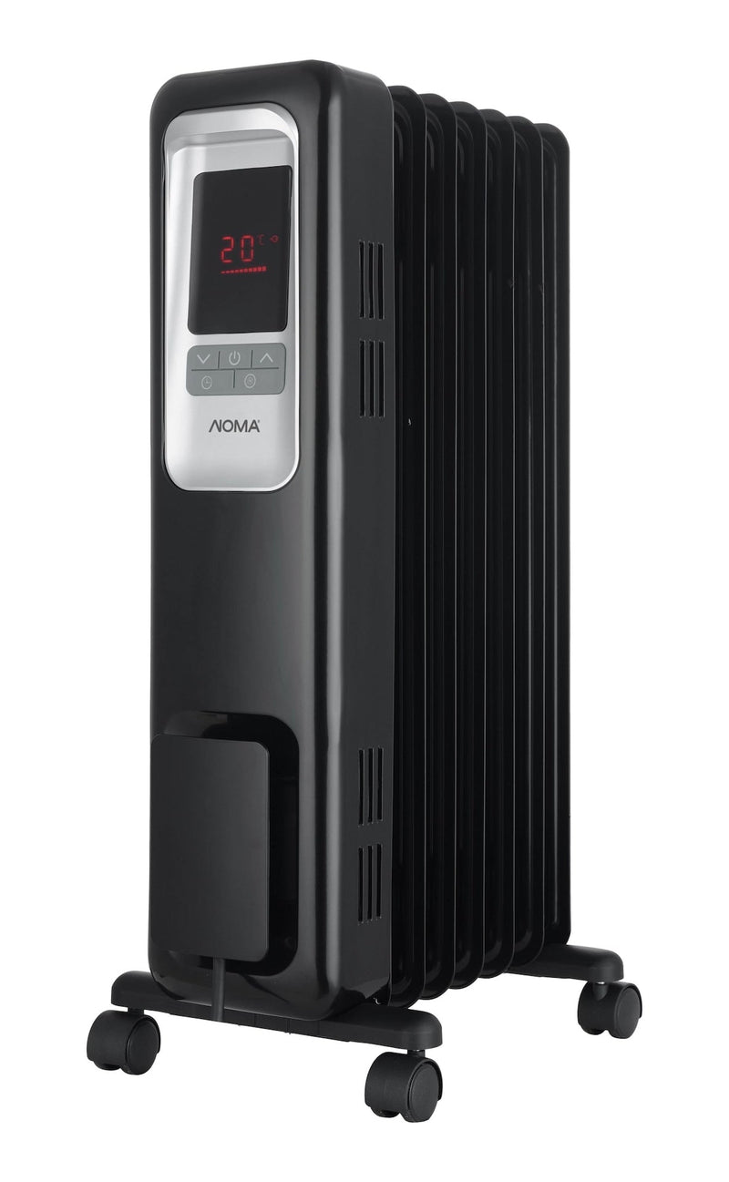 Digital LED Oil Filled Radiator with Adjustable Thermostat U0611