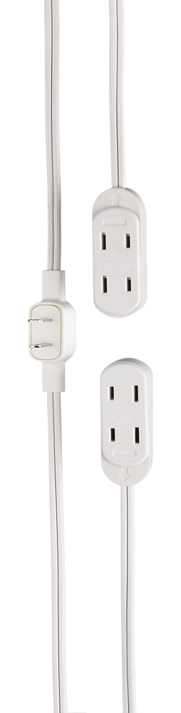 Dual 6-ft Cords with Flat Plug R4515